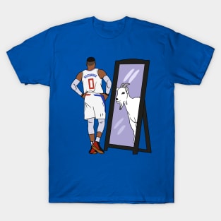 Russell Westbrook Mirror GOAT (Clippers) T-Shirt